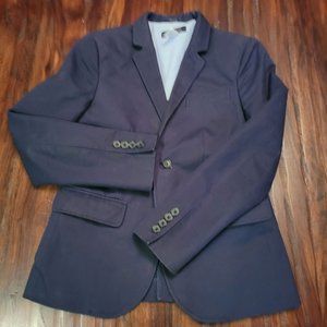 Boys Size 12 J Crew Crewcuts Navy Blue Blazer